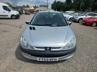 Used Peugeot 206 90 HP (66 kW) 2003 Silver Hatchback