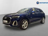 Second-hand Audi Q5 S-Line 204 CP (150 kW) 2023 Albastru SUV