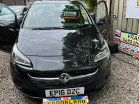 Gebraucht Vauxhall Corsa 75 PS (55 kW) 2016 Schwarz Kleinwagen