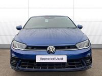 Used VW Polo R-line 110 HP (80 kW) 2023 Blue Hatchback