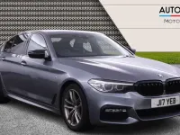 Used BMW 520 M Sport 190 HP (139 kW) 2018 Blue Sedan