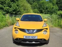 Used Nissan Juke Tekna 117 HP (86 kW) 2015 Yellow SUV