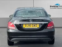 Used Mercedes C220 SE 170 HP (125 kW) 2016 Cosmos black metallic Sedan