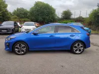 Used Kia Ceed 140 HP (102 kW) 2019 Blue Hatchback