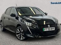 Used Peugeot e-208 GTi 100 kW (136 HP) 2021 Black Hatchback