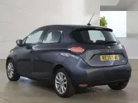 Usado Renault Zoe Iconic 80 kW (109 CV) 2020 Gris Utilitario