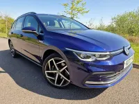 Used VW Golf VII Style 150 HP (110 kW) 2020 Blue Estate