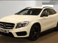 Used Mercedes GLA220 AMG line 170 HP (125 kW) 2014 White SUV