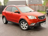 Used SsangYong Korando 175 HP (128 kW) 2013 Red SUV