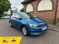 Used VW Touran Family 110 HP (80 kW) 2017 Blue MPV