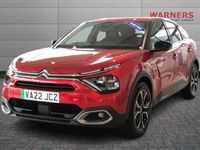 used Citroën e-C4 50KWH SHINE PLUS AUTO 5DR (7.4KW CHARGER) ELECTRIC FROM 2022 FROM TEWKESBURY (GL20 8ND) | SPOTICAR