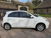 Used Nissan Micra Acenta 2014 White Hatchback