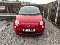 Used Fiat 500 Pop 69 HP (50 kW) 2009 Red Hatchback