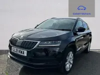 Used Skoda Karoq SE L 150 HP (110 kW) 2021 Black SUV