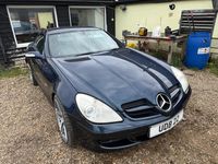 Used Mercedes SLK280 231 HP (169 kW) 2007 Blue Cabriolet