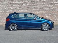 Used BMW 220 Luxury Line 192 HP (141 kW) 2018 Blue Hatchback