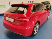 Used Audi A3 S-Line 150 HP (110 kW) 2017 Red Hatchback