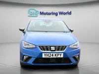 Begagnad Seat Ibiza XCELLENCE 110 HK (80 kW) 2023 Blå Halvkombi