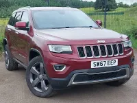 Used Jeep Grand Cherokee Limited 247 HP (181 kW) 2017 Red SUV