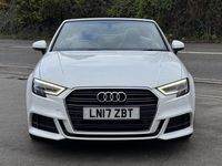 Used Audi A3 Cabriolet S-Line 2017 White Cabriolet