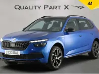 Used Skoda Kamiq Monte Carlo 110 HP (80 kW) 2023 Blue SUV