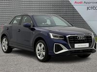 Begagnad Audi Q2 S-Line 108 HK (79 kW) 2022 Blå SUV