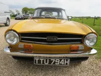 Used Triumph TR6 150 HP (110 kW) 1970 Yellow Cabriolet