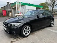 Begagnad BMW 116 Efficient Dynamics 2016 Svart Halvkombi