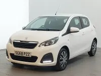 Used Peugeot 108 Active 68 HP (50 kW) 2018 White Hatchback