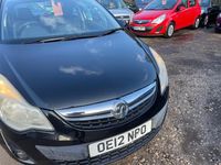 Used Vauxhall Corsa Active 2012 Black Hatchback