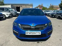 Used Skoda Octavia vRS 184 HP (135 kW) 2019 Blue Hatchback