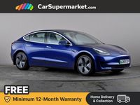Used Tesla Model 3 Standard Range 239 kW (325 HP) 2019 Blue Sedan