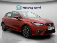 Used Seat Ibiza SE Technology 95 HP (69 kW) 2023 Red Hatchback