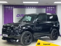 Begagnad Land Rover Defender SE 250 HK (183 kW) 2021 Svart SUV