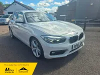 Used BMW 118 136 HP (100 kW) 2016 White Hatchback