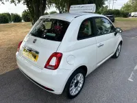 Used Fiat 500 Pop Star 69 HP (50 kW) 2015 White Hatchback
