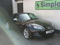 Used Mazda MX5 Edition 126 HP (92 kW) 2015 Black Cabriolet