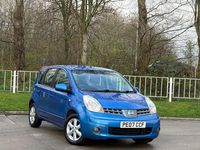 Used Nissan Note SE 2007 Blue Hatchback