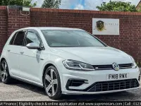 Used VW Golf VII R 310 HP (228 kW) 2018 White Hatchback