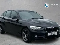 Used BMW 118 Sport Line 134 HP (98 kW) 2019 Black Hatchback