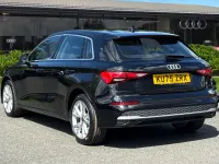 Begagnad Audi A3 Sport 116 HK (85 kW) 2025 Svart Halvkombi