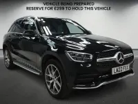 Used Mercedes GLC300e AMG line 2022 Black SUV