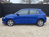 Used Skoda Fabia SE 60 HP (44 kW) 2021 Blue Hatchback