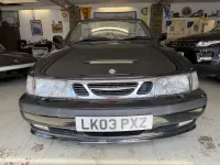 Used Saab 9-3 185 HP (136 kW) 2003 Black Cabriolet