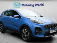 Used Kia Sportage GT-Line 136 HP (100 kW) 2021 Blue SUV