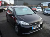 Usado Seat Mii 60 CV (44 kW) 2013 Negro Utilitario