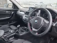 Used BMW 118 Sport Line 2018 Alpine white Hatchback