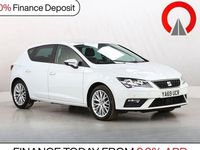 Begagnad Seat Leon SE Dynamic 130 HK (95 kW) 2020 Vit Halvkombi