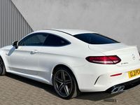 Used Mercedes C63S AMG Premium Plus 510 HP (375 kW) 2021 Polar white Coupe