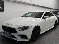 Used Mercedes CLS350 AMG line 2019 White Coupe